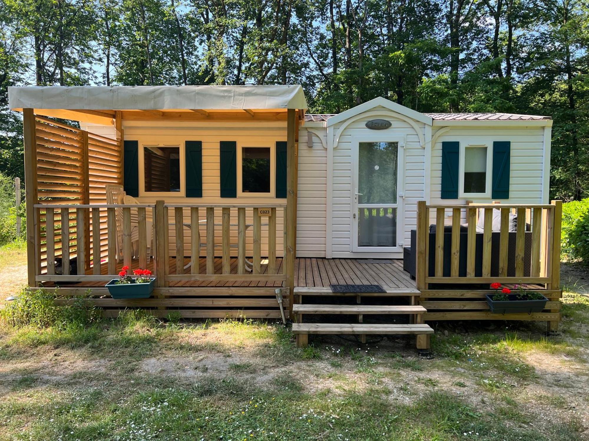 Mobil Home Saint-Chéron المظهر الخارجي الصورة